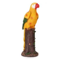 Techko Maid Parrot Yellow Solar Outdoor Garden Statue Decor With Spotlight 15 Techko Maid Parrot Yellow Solar Outdoor Garden Statue Decor With Spotlight -Sunnydaze Decor Store GUEST 4797bd79 6f29 4b5a a813 422b867e7ff8