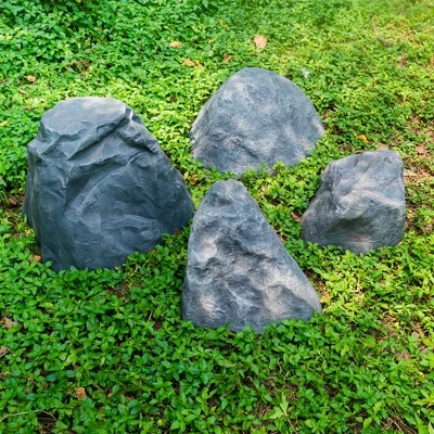 Outdoor Natural Artificial Round Rock Decor For Gardens, Lawns, And Landscapes 8 Outdoor Natural Artificial Round Rock Decor For Gardens, Lawns, And Landscapes - Image 6