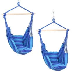 Sunnydaze Decor Sunnydaze Double Cushion Hanging Rope Hammock Chair Swing For Backyard And Patio - 2-Pack 21 Sunnydaze Decor Sunnydaze Double Cushion Hanging Rope Hammock Chair Swing For Backyard And Patio - 2-Pack -Sunnydaze Decor Store GUEST 488a526d c7e7 4c3d ad2c 9998cc879237