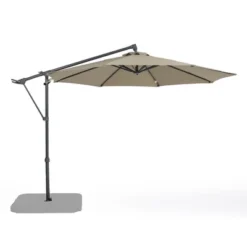 Aoodor 9.64FT Offset Hanging Umbrella Aluminum Cantilever Umbrella -Sunnydaze Decor Store GUEST 493e06fe aebd 407d b22e 73f4a3dfd9b0