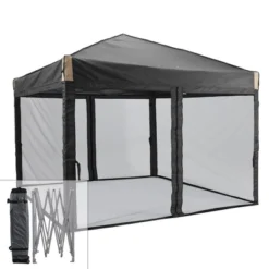 Aoodor 10' X 10' Pop Up Canopy Tent With Removable Mesh Sidewalls, Portable Instant Shade Canopy With Roller Bag 18 Aoodor 10' X 10' Pop Up Canopy Tent With Removable Mesh Sidewalls, Portable Instant Shade Canopy With Roller Bag -Sunnydaze Decor Store GUEST 4ab861e8 950a 4f19 8a99 63c2b7a4ca8c