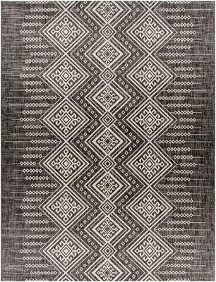Mark & Day Hamme Rectangle Woven Indoor And Outdoor Area Rugs Black/White 10 Mark & Day Hamme Rectangle Woven Indoor And Outdoor Area Rugs Black/White - Image 8