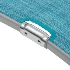 3pc Outdoor Aluminum Folding Adjustable Chaise Lounge Chair And Table Set Blue - Crestlive Products -Sunnydaze Decor Store GUEST 4c0bbf9b 51ff 4f7e a52e cc8e1399272a