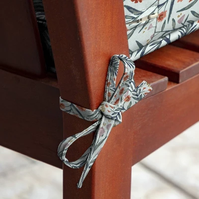 18" X 46" ProFoam Outdoor Bench Cushion - Pistachio Botanical - Arden Selections 8 18" X 46" ProFoam Outdoor Bench Cushion - Pistachio Botanical - Arden Selections - Image 6