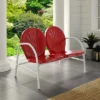 Griffith Outdoor Loveseat - Bright Red - Crosley -Sunnydaze Decor Store GUEST 4ccf731d 69dd 43bf 9c54 043ad46fb7bb