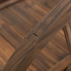 Outsunny 3.3ft Wooden Garden Bridge Arc Footbridge With Half-Wheel Style Railings & Solid Fir Construction, Stained Wood -Sunnydaze Decor Store GUEST 4da8deb2 13c8 468b 93f9 c598c756a626