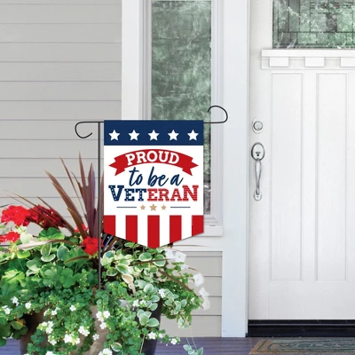 Big Dot Of Happiness Happy Veterans Day - Outdoor Home Decorations - Double-Sided Patriotic Garden Flag - 12 X 15.25 Inches 7 Big Dot Of Happiness Happy Veterans Day - Outdoor Home Decorations - Double-Sided Patriotic Garden Flag - 12 X 15.25 Inches - Image 5
