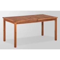 3pc Acacia Wood X Design Outdoor Patio Dining Set - Brown - Saracina Home -Sunnydaze Decor Store GUEST 4f8f83d1 0318 427f 81b6 4a075466df6f