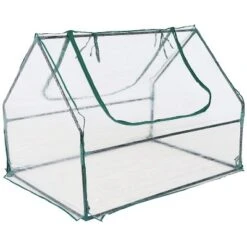 Sunnydaze Decor Sunnydaze Mini Greenhouse With 2 Zippered Side Doors - Clear 14 Sunnydaze Decor Sunnydaze Mini Greenhouse With 2 Zippered Side Doors - Clear -Sunnydaze Decor Store GUEST 4fab0722 99c9 4cbb bf0b d0aa0b10db34