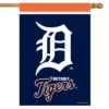 Briarwood Lane Detroit Tigers House Flag MLB Licensed 28" X 40" 2 Briarwood Lane Detroit Tigers House Flag MLB Licensed 28" X 40" -Sunnydaze Decor Store GUEST 503a5dc5 cfb0 47d0 af78 470e50b7eaad