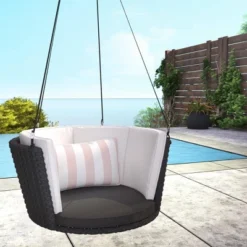 Sally Patio Hanging Swing - Novogratz -Sunnydaze Decor Store GUEST 5041daff 89b6 4712 9960 ffb58acc3202