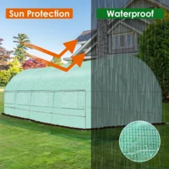 Costway 10'X6.5'X20' Walk-in Greenhouse Backyard Grow Tents Steel Frame 8 Windows 16 Costway 10'X6.5'X20' Walk-in Greenhouse Backyard Grow Tents Steel Frame 8 Windows -Sunnydaze Decor Store GUEST 50d31f7a d472 4229 aa1f d0ce80f9fcd8