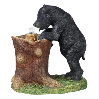 Design Toscano Guzzling Gulp Black Bear Garden Fountain - Multicolored 5 Design Toscano Guzzling Gulp Black Bear Garden Fountain - Multicolored - Image 3