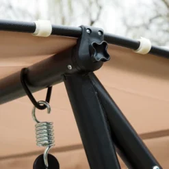 Outsunny 3 Seat Outdoor Free Standing Swing Bench Porch Swing With Stand, Comfortable Cushioned Fabric & Included Canopy 15 Outsunny 3 Seat Outdoor Free Standing Swing Bench Porch Swing With Stand, Comfortable Cushioned Fabric & Included Canopy -Sunnydaze Decor Store GUEST 50f46d6e 4f84 45c9 bb80 6fc44cfbb0dc