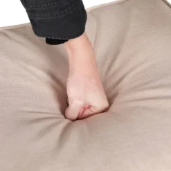 7pc Outdoor Dining Set With 6 Chairs With Seat & Back Cushions & Metal Rectangle Table With Umbrella Hole - Captiva Designs -Sunnydaze Decor Store GUEST 5118d0a1 d33d 4943 9562 a3a98f26bf4f