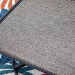 7pc Outdoor Dining Set With Steel Rectangle Table With Umbrella Hole & Swivel Chairs - Captiva Designs 18 7pc Outdoor Dining Set With Steel Rectangle Table With Umbrella Hole & Swivel Chairs - Captiva Designs -Sunnydaze Decor Store GUEST 51841bea b8c5 4add 84f6 790f38b7f05b