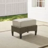 Rockport Outdoor Ottoman - Oatmeal/Light Brown - Crosley 1 Rockport Outdoor Ottoman - Oatmeal/Light Brown - Crosley -Sunnydaze Decor Store GUEST 518d4d23 c049 44a1 a81c e37c97ec5a6d