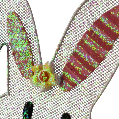 National Tree Company Set Of 3 24" Metal Easter Bunny Garden Stakes 6 National Tree Company Set Of 3 24" Metal Easter Bunny Garden Stakes - Image 4