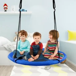 Costway 40'' Kids Hanging Chair Swing Tent Set Hammock Nest Pod Seat -Sunnydaze Decor Store GUEST 521a72cb be49 43c7 a56a 7cf7763580d4