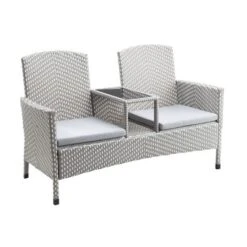 2pc Maksville Aluminum Patio Loveseat & Storage Bench - MiBasics 34 2pc Maksville Aluminum Patio Loveseat & Storage Bench - MiBasics -Sunnydaze Decor Store GUEST 53b23cf8 78a6 4e4f 9ab2 92cb3c4cefc7
