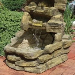 Sunnydaze Decor Sunnydaze 37"H Electric Fiberglass Stone Falls Waterfall Outdoor Water Fountain 15 Sunnydaze Decor Sunnydaze 37"H Electric Fiberglass Stone Falls Waterfall Outdoor Water Fountain -Sunnydaze Decor Store GUEST 53f1d54d 1d38 4121 b6ba 0b2227094c8c