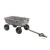 Gorilla Carts 800 Pound Capacity Heavy Duty Poly Yard Garden Steel Dump Utility Wheelbarrow Wagon Cart With 2 In 1 Towing ATV Handle, Gray 2 Gorilla Carts 800 Pound Capacity Heavy Duty Poly Yard Garden Steel Dump Utility Wheelbarrow Wagon Cart With 2 In 1 Towing ATV Handle, Gray -Sunnydaze Decor Store GUEST 542ed3b5 06d1 4d98 8c28 2605742b1e66