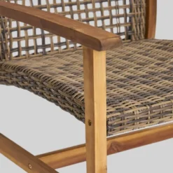 Augusta 5pc Wood & Wicker Chat Set With Fire Pit - Natural/Gray/Dark Gray - Christopher Knight Home 19 Augusta 5pc Wood & Wicker Chat Set With Fire Pit - Natural/Gray/Dark Gray - Christopher Knight Home -Sunnydaze Decor Store GUEST 5547e5b5 3d75 4c23 aa15 e24f2f9b22b9