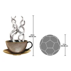 Design Toscano Cup Of Joe Wall Sculpture -Sunnydaze Decor Store GUEST 5708cb4c d21d 4c73 bba3 9ec893d3619d