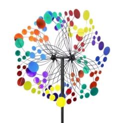 24" X 75" Giant Metal Kinetic Garden Stake - Starry Night - Exhart 15 24" X 75" Giant Metal Kinetic Garden Stake - Starry Night - Exhart -Sunnydaze Decor Store GUEST 57ae7f1d 0702 4bff 8345 59f3e51ec00c