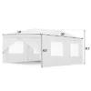 Costway Wedding Tent Canopy Party 10'x20' Heavy Duty Gazebo Cater Event W/Side Walls -Sunnydaze Decor Store GUEST 583df543 eb71 4ed9 84d0 e33eab2da4fc 1