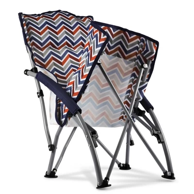 Picnic Time Tranquility Beach Chair With Carrying Case - Vibe 4 Picnic Time Tranquility Beach Chair With Carrying Case - Vibe - Image 2