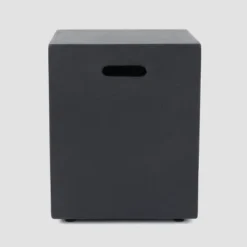 Kalo 5pc Wicker Chat Set With Fire Table - Gray/Light Gray/Dark Gray - Christopher Knight Home -Sunnydaze Decor Store GUEST 591f3117 da23 440a 97e6 127abd869af4