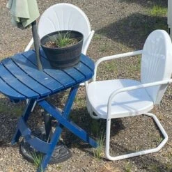 Northlight 34-Inch Outdoor Retro Tulip Armchair, White -Sunnydaze Decor Store GUEST 5c5fe0d0 9217 4957 a8f1 569701c60788