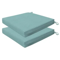 Honeycomb Outdoor Premium Dining Seat Cushion (2-Pack) -Sunnydaze Decor Store GUEST 5cccf3b9 0376 4296 b154 a23663842308