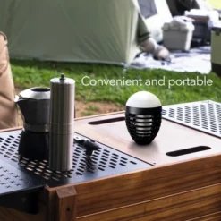 Dartwood Outdoor Bug Zapper - Waterproof, USB Rechargeable And Battery Powered Mosquito Killer, Insect Trap And Fly Swatter -Sunnydaze Decor Store GUEST 5d69331e c046 4434 8573 293c4fdca2a8