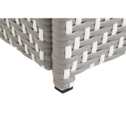 2pc Maksville Contemporary Outdoor Serving Cart & Trash Can - MiBasics -Sunnydaze Decor Store GUEST 5e6cb161 3ccf 42e0 8d4d ce267c27fb0c