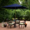 Northlight 10' X 6.5' Outdoor Patio Market Umbrella With Hand Crank - Blue 2 Northlight 10' X 6.5' Outdoor Patio Market Umbrella With Hand Crank - Blue -Sunnydaze Decor Store GUEST 5e778734 4056 47de adbe 9d545c517731