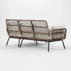 Latigo Patio Sectional Gray/Brown/Linen - Opalhouse™ -Sunnydaze Decor Store GUEST 5eae43d8 5c64 4cc3 9138 f7a903fdf2b9