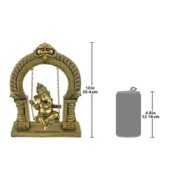 Design Toscano Lord Ganesha Elephant God Swinging On A Jhoola Hindu Statue -Sunnydaze Decor Store GUEST 5ef9cd8e 8c02 410b 9c83 df0aef87182a