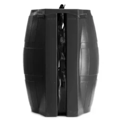 FCMP Outdoor 50-Gallon BPA Free Flat Back Home Rain Catcher Water Storage Collection Barrel For Watering Outdoor Plants & Gardens, Black (2 Pack) -Sunnydaze Decor Store GUEST 60a4e808 5e64 4db6 9798 bb637bc30c5f