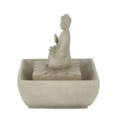 Resin Traditional Buddha Fountain Beige - Olivia & May -Sunnydaze Decor Store GUEST 6118edc1 5df3 4d4e a6b1 c2005bf7a37e
