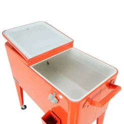 80qt Portable Rolling Patio Cooler - Permasteel -Sunnydaze Decor Store GUEST 61c06f62 e3a1 465e a2d3 fc74d5f67be0