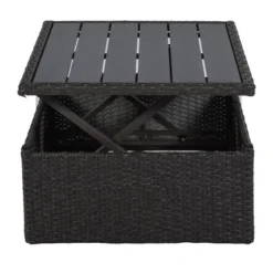 4pc Outdoor Wicker Rectangle Daybed With Canopy & Cushions - Gray - GODEER 31 4pc Outdoor Wicker Rectangle Daybed With Canopy & Cushions - Gray - GODEER -Sunnydaze Decor Store GUEST 63a5e210 8a82 4515 92ed 04a43b485285