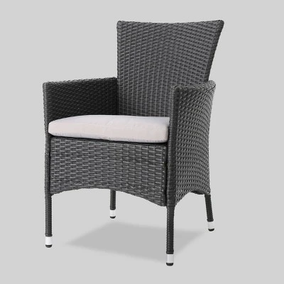 Cedros 5pc Acacia Wood And Wicker Dining Set - Christopher Knight Home 4 Cedros 5pc Acacia Wood And Wicker Dining Set - Christopher Knight Home - Image 2