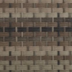 Prescott Outdoor Wicker Ottoman - Blue/Brown - Crosley -Sunnydaze Decor Store GUEST 63bf3d75 4106 4b12 81bd 2cc32c382c60 2