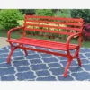 Outdoor Steel Loveseat Bench - Red - Captiva Designs -Sunnydaze Decor Store GUEST 63d206db 940d 4363 bcd8 4191a94a4ee6