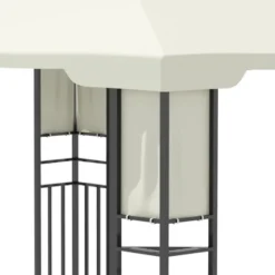 Outsunny 13' X 10' Patio Gazebo Outdoor Canopy Shelter With Double Vented Roof, Storage Shelves, Steel Frame For Lawn, Backyard And Deck -Sunnydaze Decor Store GUEST 648c18cf df9c 4fcf ac08 e3e448269818