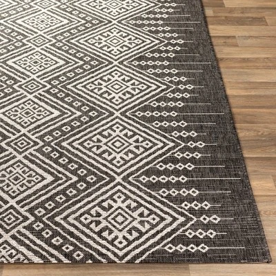 Mark & Day Hamme Rectangle Woven Indoor And Outdoor Area Rugs Black/White 4 Mark & Day Hamme Rectangle Woven Indoor And Outdoor Area Rugs Black/White - Image 2