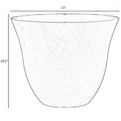 Set Of 2 Honeysuckle Patio Pot Planter - Classic Home And Garden -Sunnydaze Decor Store GUEST 64ddbfc5 a221 4494 b8ec f274fdfc2065