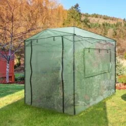 Costway 6'x 8' Portable Walk-in Greenhouse Pop-up Folding Plant Gardening W/Window -Sunnydaze Decor Store GUEST 663e5d76 b9b5 4787 9fd7 ee7d47f65939